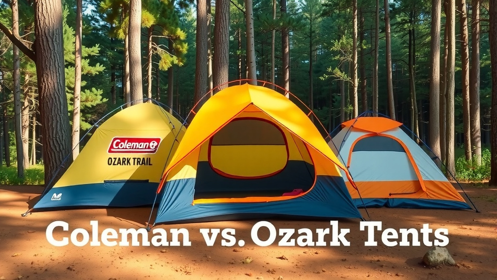 Comparing Coleman and Ozark Trail Camping Tents