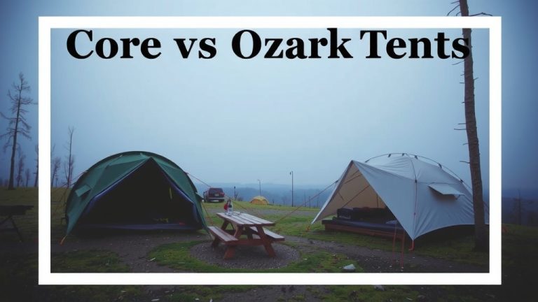 Core vs Ozark Tents: Which is Right for You