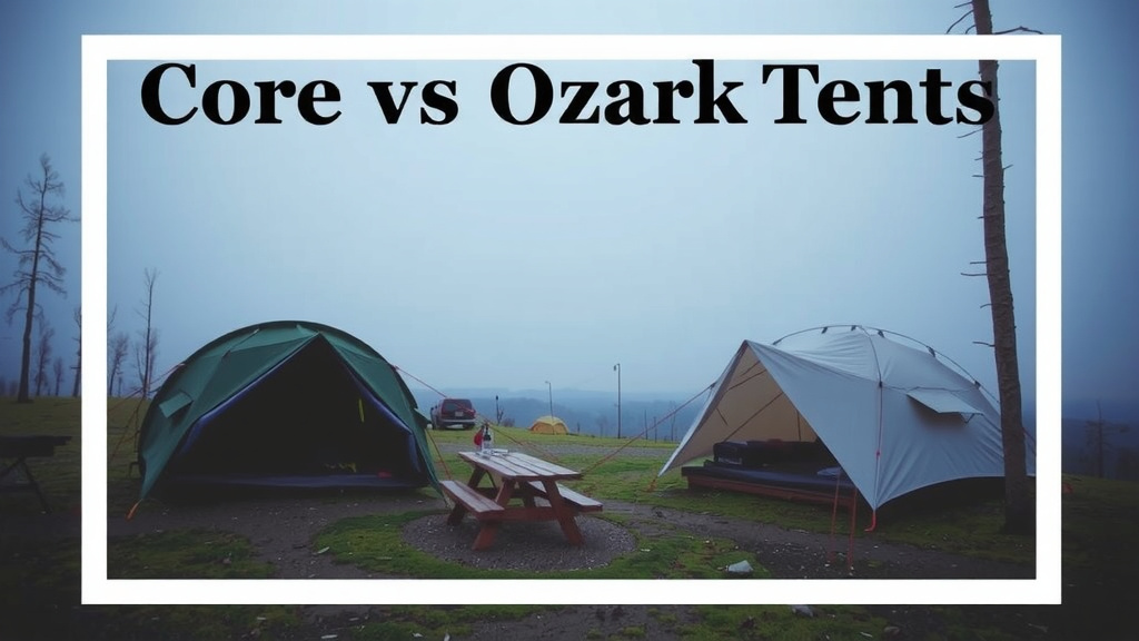 Core vs Ozark Tents: Which is Right for You