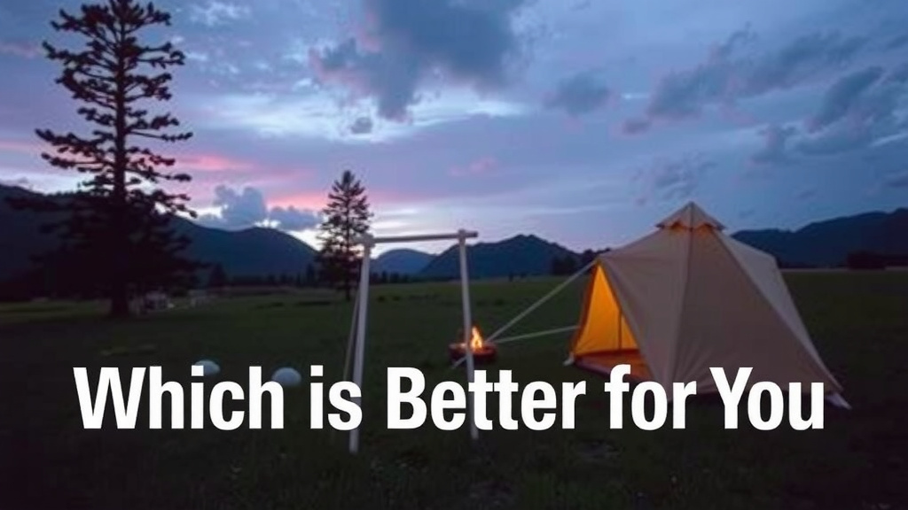 Davis Tent vs Montana Canvas: Which is Better for You