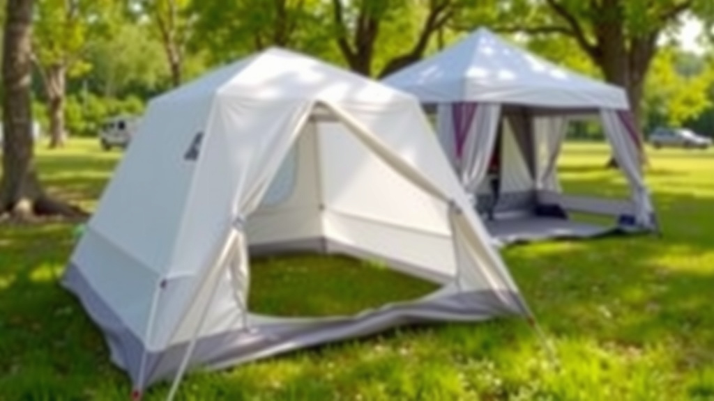 Comparing Speedy Tent Setups: Fast Pitch vs. Instant