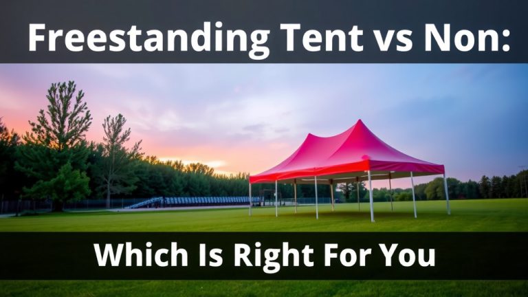 Freestanding Tent vs Non: Which Is Right For You