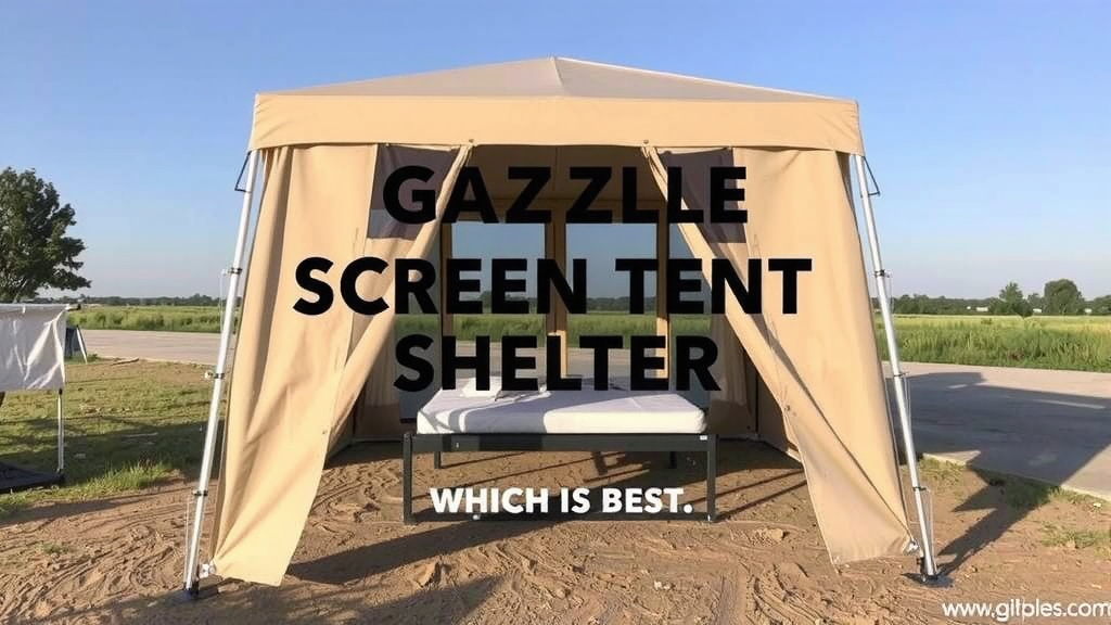 Choosing Your Ideal Outdoor Shelter: Gazelle vs. Clam Tents