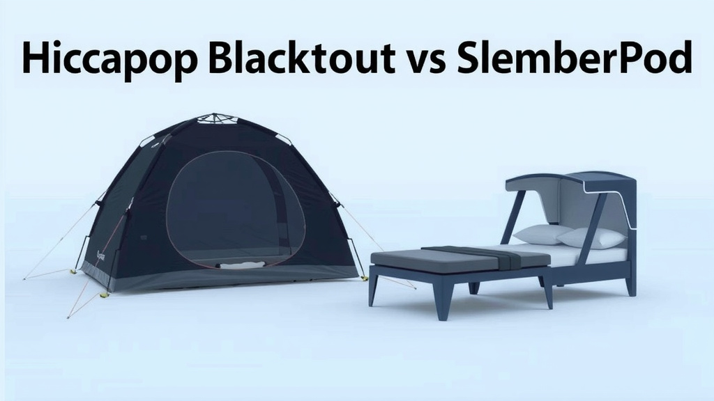 Hiccapop Blackout Tent vs SlumberPod Which is Best