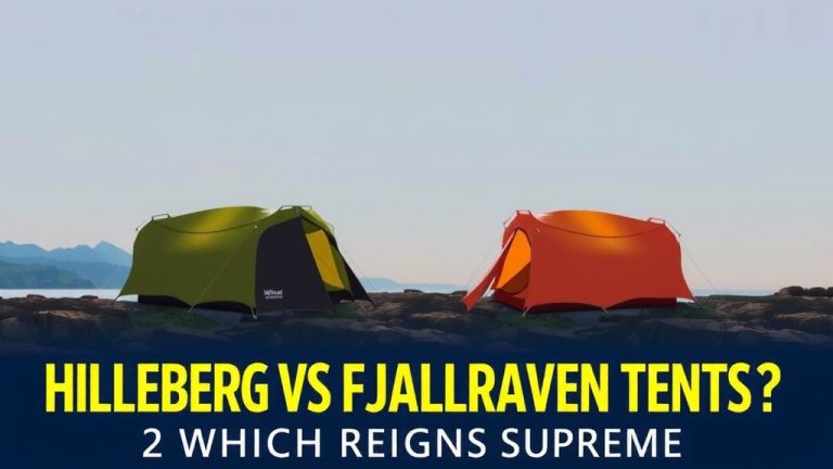 Hilleberg vs Fjallraven Tents: Which Reigns Supreme