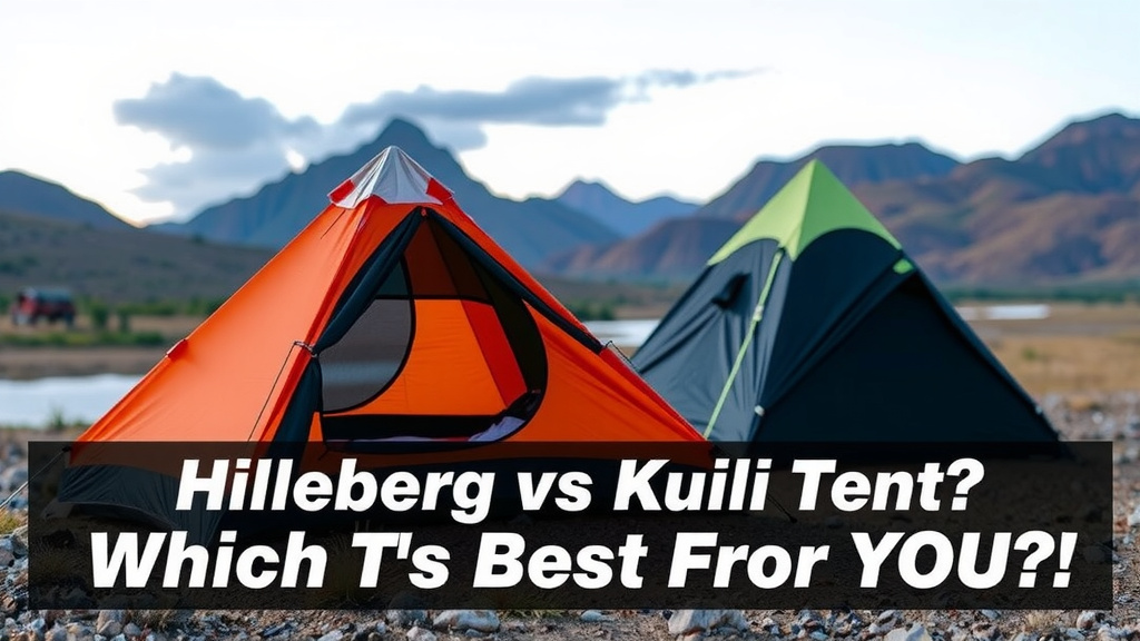 Comparing Hilleberg and KUIU Tents for Your Outdoor Needs