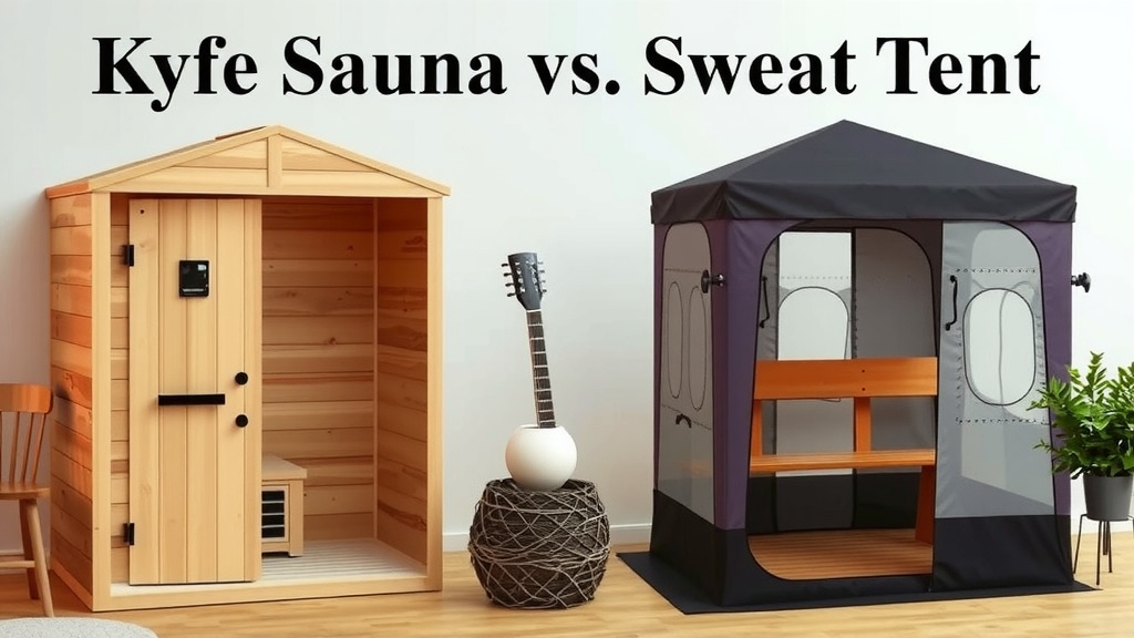 Comparing Home Sauna Solutions: Kyfo vs. Sweat Tent