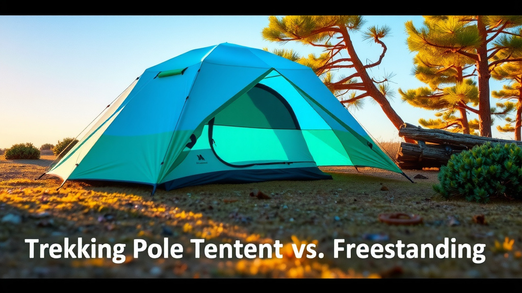 Choosing Your Shelter: Trekking Pole Tents vs. Freestanding Designs