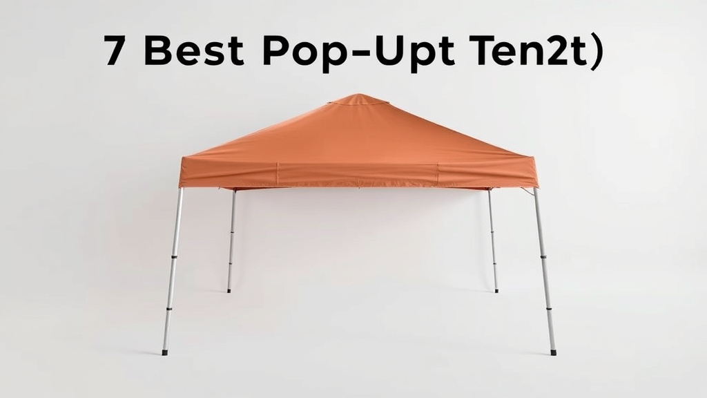 7 Best Pop-Up Tent [2026]