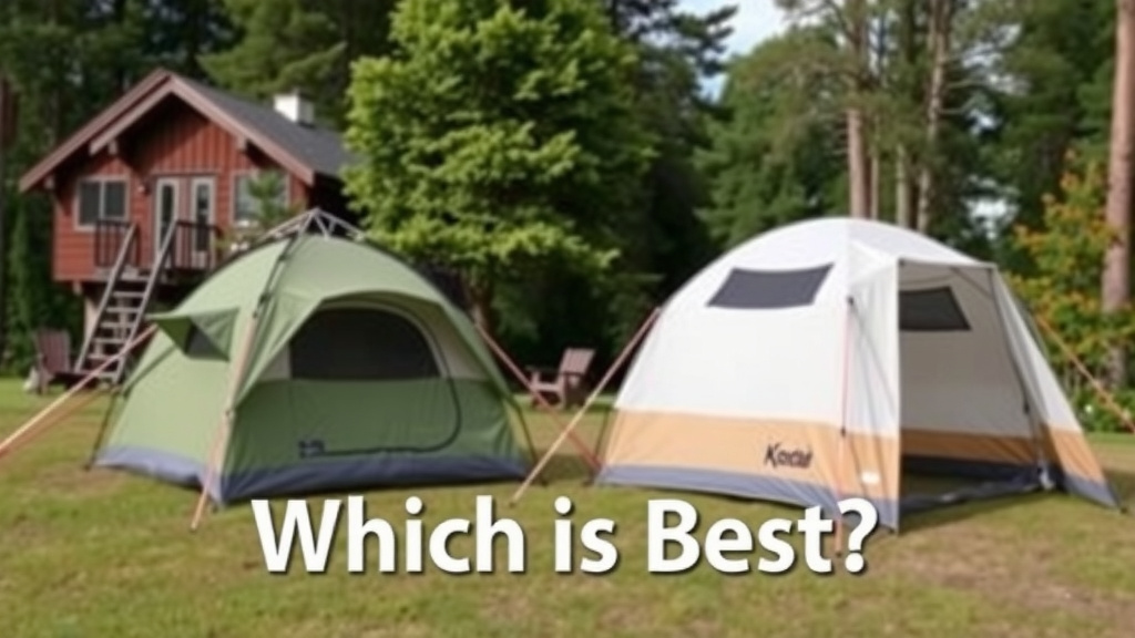 Kodiak Flex Bow Tent vs Canvas Cabin: Which is Best