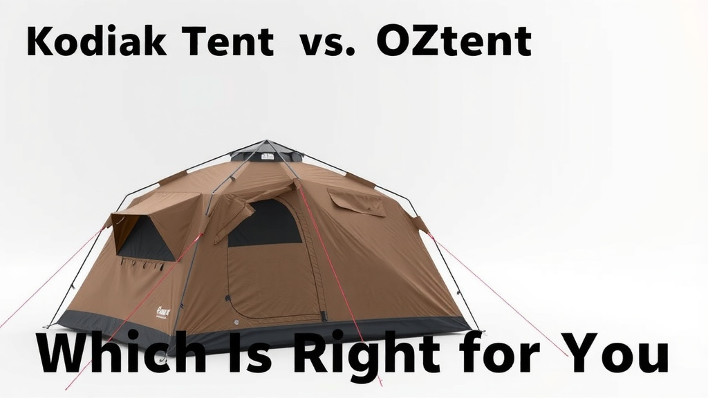 Kodiak Tent vs Oztent Which Is Right For You