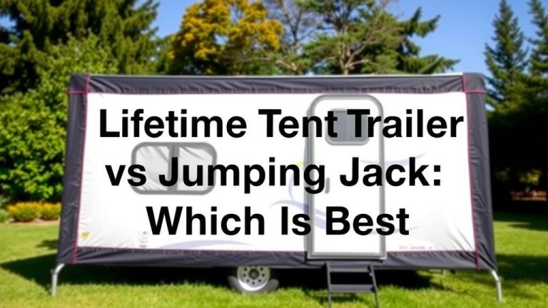 Lifetime Tent Trailer vs Jumping Jack: Which Is Best