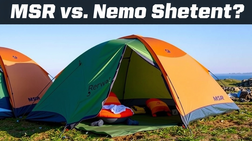 Choosing Your Shelter: MSR vs. Nemo Tent Comparison