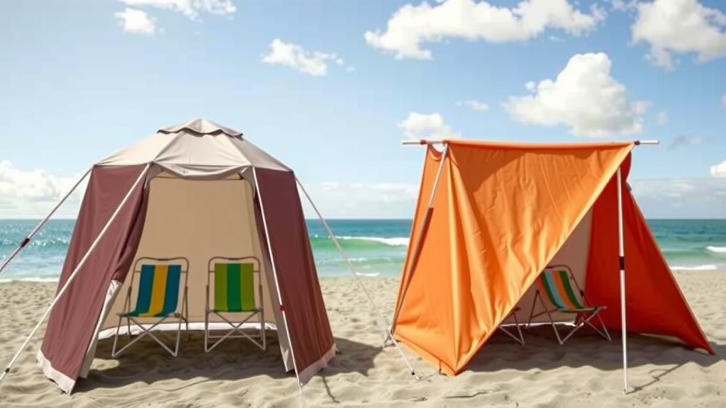 Beach Shade Showdown: Neso Tent vs. Shibumi Shade