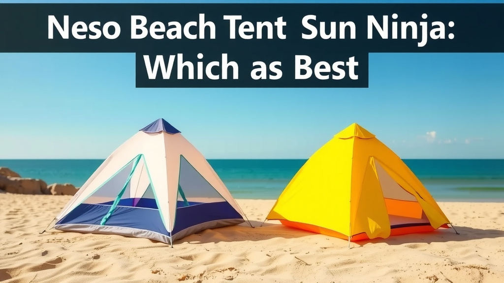 Neso Beach Tent vs Sun Ninja: Which is Best