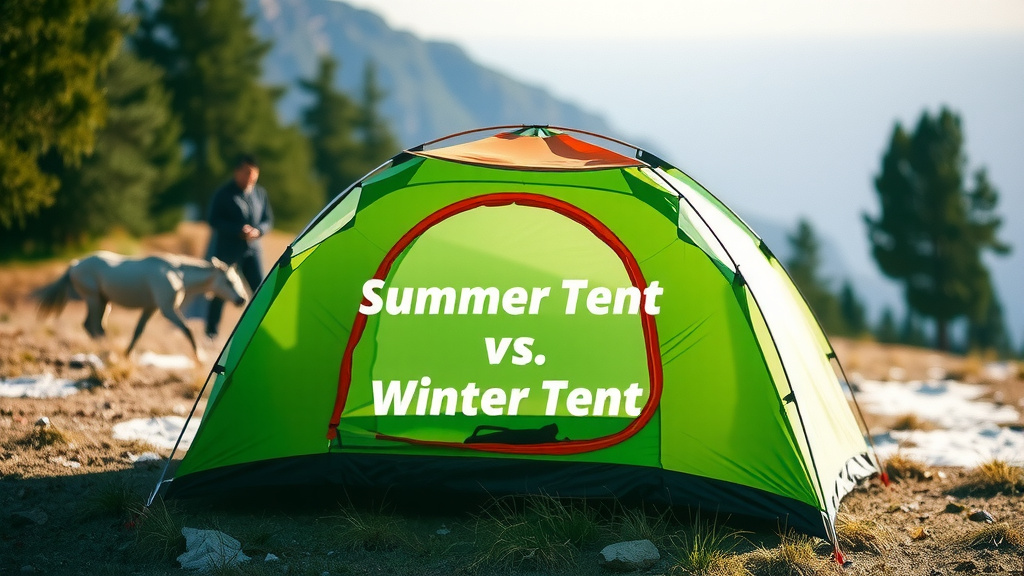 Summer Tent vs. Winter Tent: What's the Real Difference?