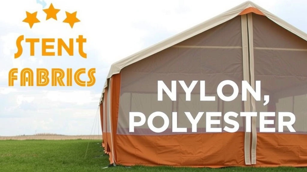 Understanding Your Tent Fabric Options: Nylon vs. Polyester