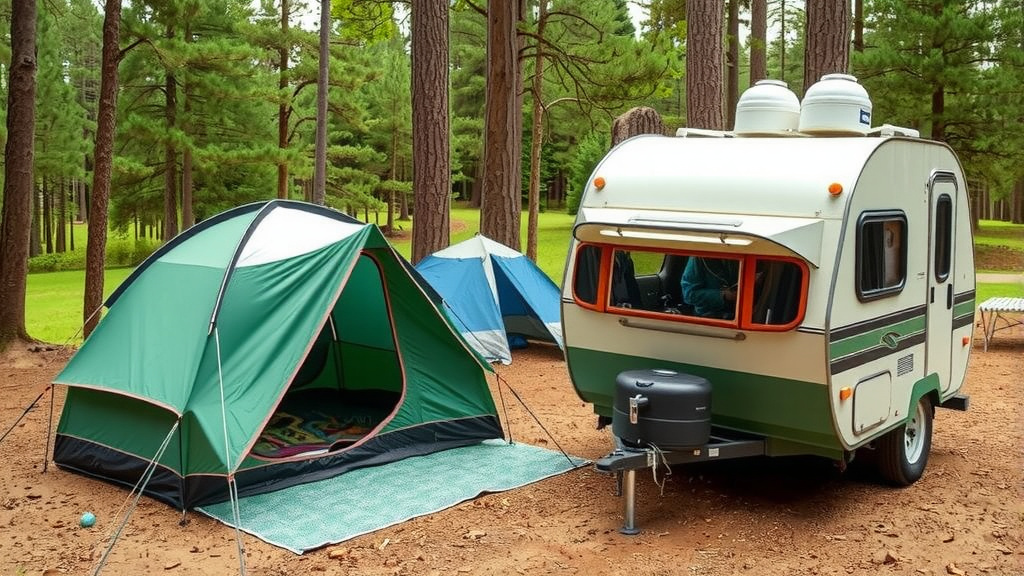 Choosing Your Camping Companion: Tent vs. Travel Trailer
