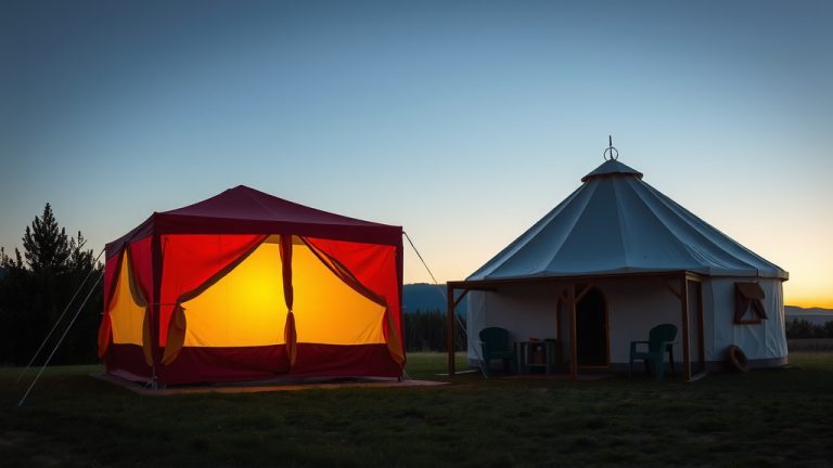 Tent vs Yurt: Which Camping Shelter Wins