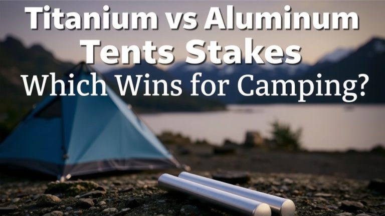Titanium vs Aluminum Tent Stakes: Which Wins for Camping