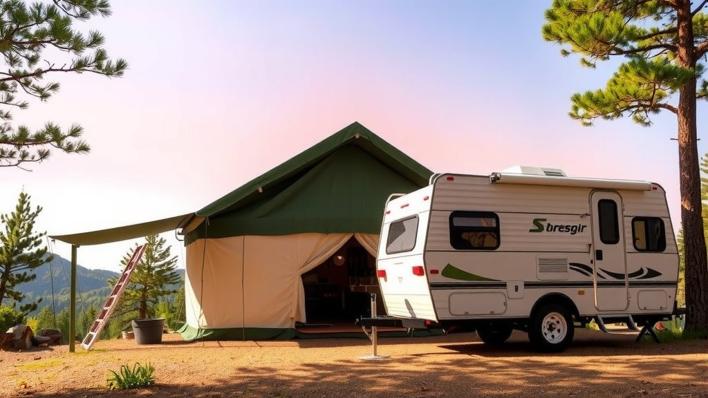 Wall Tent vs. Camper: Which Outdoor Shelter is Right for You?
